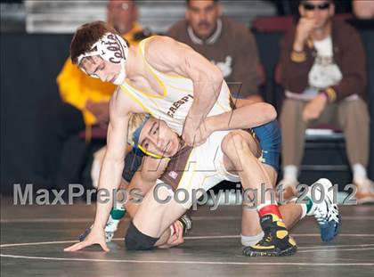 Thumbnail 3 in CIF State Wrestling Championships (Day 2 - Semifinals) photogallery.