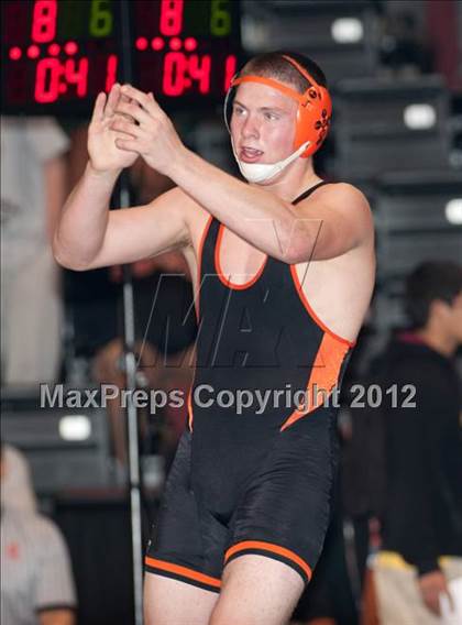 Thumbnail 3 in CIF State Wrestling Championships (Day 2 - Semifinals) photogallery.