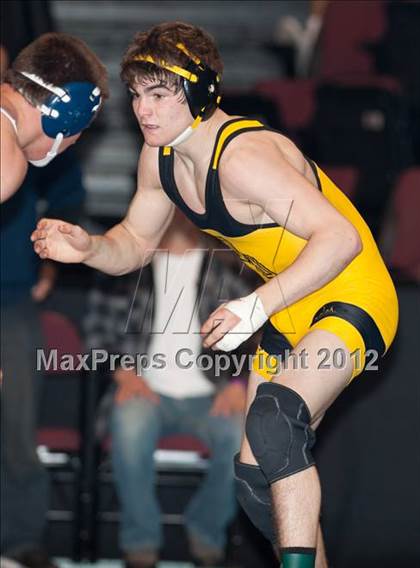 Thumbnail 3 in CIF State Wrestling Championships (Day 2 - Semifinals) photogallery.