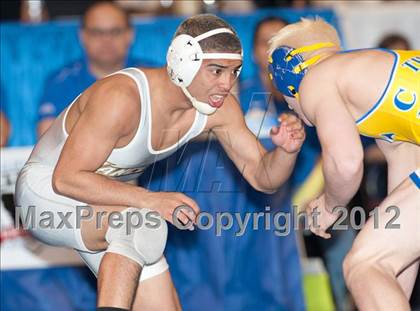 Thumbnail 1 in CIF State Wrestling Championships (Day 2 - Semifinals) photogallery.