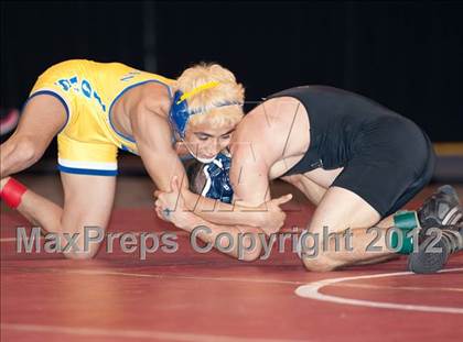 Thumbnail 3 in CIF State Wrestling Championships (Day 2 - Semifinals) photogallery.