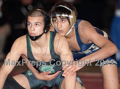 Thumbnail 2 in CIF State Wrestling Championships (Day 2 - Semifinals) photogallery.