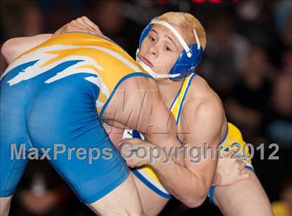 Thumbnail 1 in CIF State Wrestling Championships (Day 2 - Semifinals) photogallery.