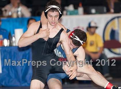 Thumbnail 3 in CIF State Wrestling Championships (Day 2 - Semifinals) photogallery.