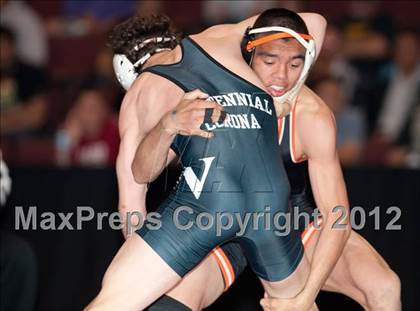 Thumbnail 2 in CIF State Wrestling Championships (Day 2 - Semifinals) photogallery.