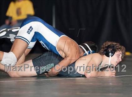 Thumbnail 1 in CIF State Wrestling Championships (Day 2 - Semifinals) photogallery.