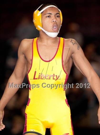 Thumbnail 2 in CIF State Wrestling Championships (Day 2 - Semifinals) photogallery.