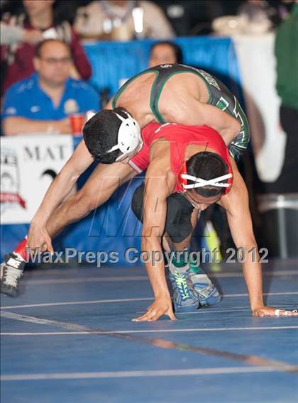 Thumbnail 1 in CIF State Wrestling Championships (Day 2 - Semifinals) photogallery.