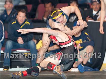 Thumbnail 1 in CIF State Wrestling Championships (Day 2 - Semifinals) photogallery.