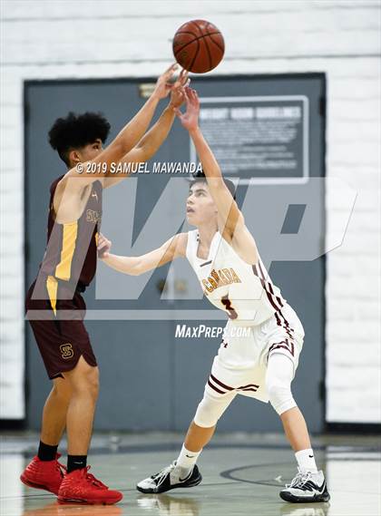 Thumbnail 3 in Simi Valley vs La Canada (5th Annual West Valley Tip-Off Classic) photogallery.
