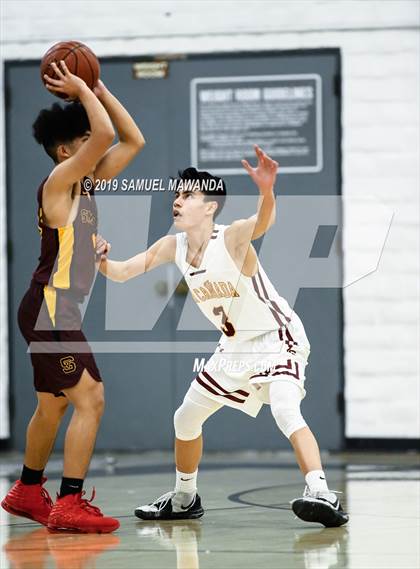 Thumbnail 2 in Simi Valley vs La Canada (5th Annual West Valley Tip-Off Classic) photogallery.