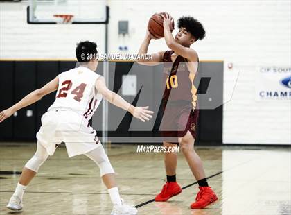 Thumbnail 2 in Simi Valley vs La Canada (5th Annual West Valley Tip-Off Classic) photogallery.