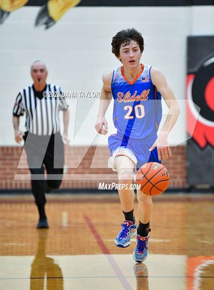 Thumbnail 3 in Graford vs. Slidell (UIL 1A Region III Quarterfinal) photogallery.