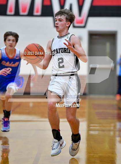 Thumbnail 3 in Graford vs. Slidell (UIL 1A Region III Quarterfinal) photogallery.
