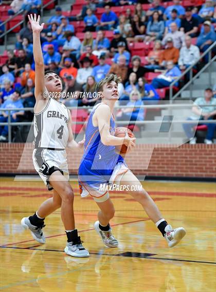 Thumbnail 2 in Graford vs. Slidell (UIL 1A Region III Quarterfinal) photogallery.