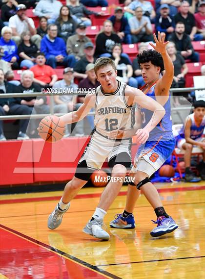 Thumbnail 3 in Graford vs. Slidell (UIL 1A Region III Quarterfinal) photogallery.
