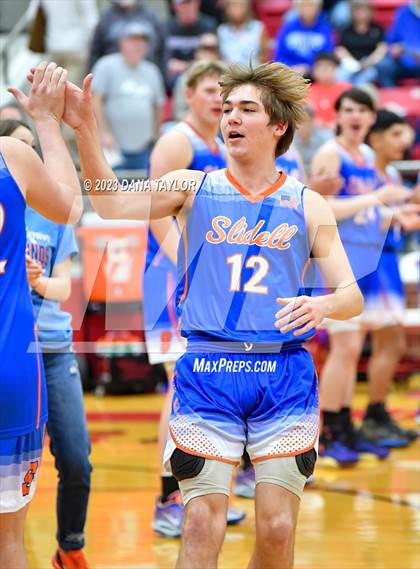 Thumbnail 3 in Graford vs. Slidell (UIL 1A Region III Quarterfinal) photogallery.