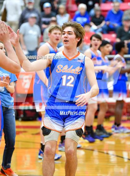 Thumbnail 2 in Graford vs. Slidell (UIL 1A Region III Quarterfinal) photogallery.