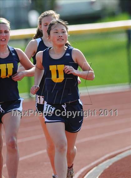 Thumbnail 2 in Warrior Invitational (Girls 1600m) photogallery.