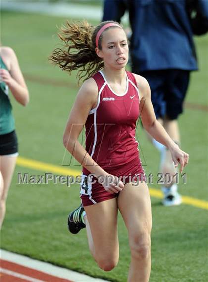 Thumbnail 2 in Warrior Invitational (Girls 1600m) photogallery.