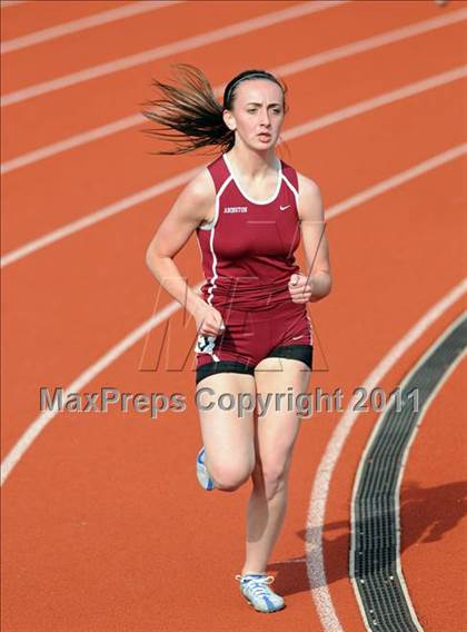 Thumbnail 1 in Warrior Invitational (Girls 1600m) photogallery.