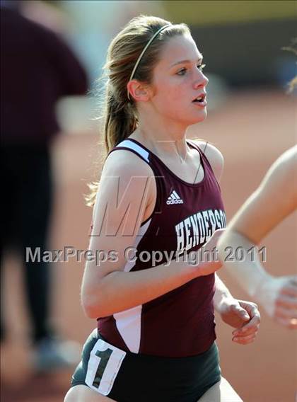 Thumbnail 1 in Warrior Invitational (Girls 1600m) photogallery.