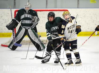 Thumbnail 2 in Northwest Catholic @ Notre Dame Catholic photogallery.