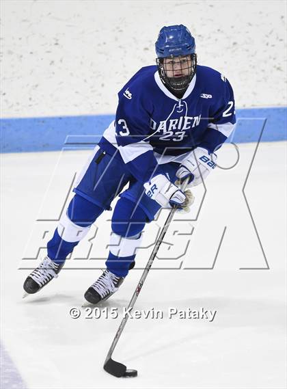 Thumbnail 3 in Darien vs. Greenwich (CIAC D1 Final) photogallery.