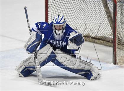 Thumbnail 3 in Darien vs. Greenwich (CIAC D1 Final) photogallery.