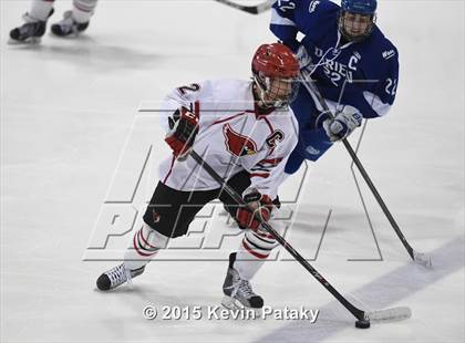 Thumbnail 2 in Darien vs. Greenwich (CIAC D1 Final) photogallery.