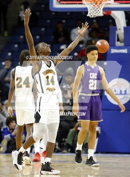 Thumbnail 3 in Morgan Park vs. Christian Brothers (Chicago Elite Classic) photogallery.