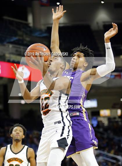 Thumbnail 3 in Morgan Park vs. Christian Brothers (Chicago Elite Classic) photogallery.