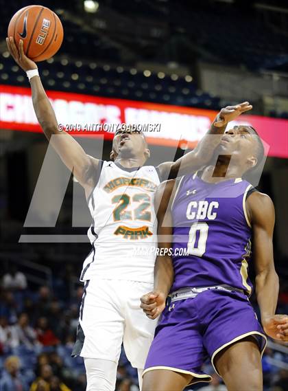 Thumbnail 2 in Morgan Park vs. Christian Brothers (Chicago Elite Classic) photogallery.