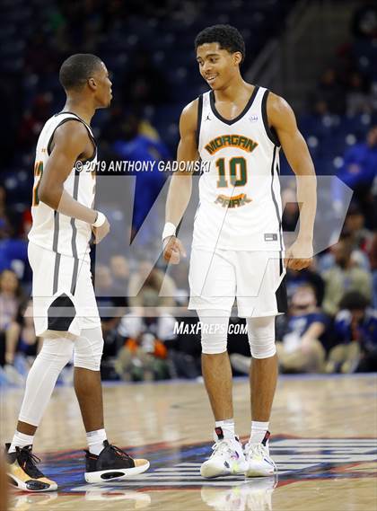 Thumbnail 3 in Morgan Park vs. Christian Brothers (Chicago Elite Classic) photogallery.