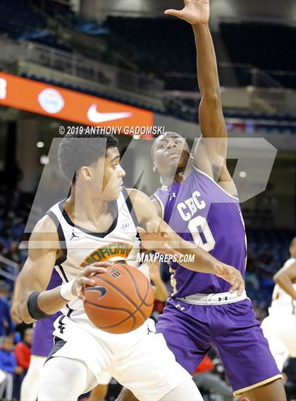 Thumbnail 3 in Morgan Park vs. Christian Brothers (Chicago Elite Classic) photogallery.