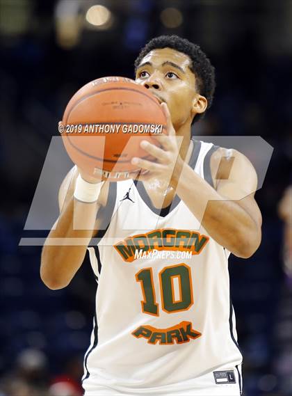 Thumbnail 2 in Morgan Park vs. Christian Brothers (Chicago Elite Classic) photogallery.
