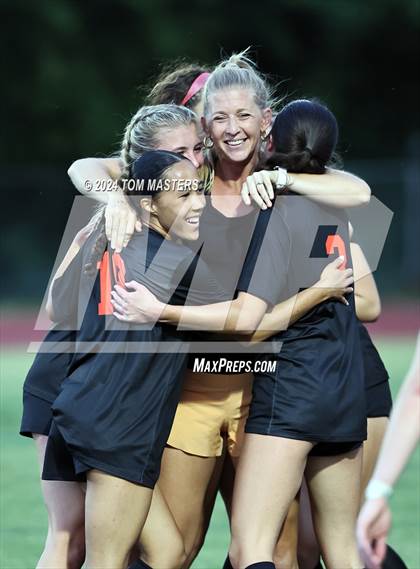 Thumbnail 2 in Mooresville vs. Marvin Ridge (NCHSAA 4A West Region Championship) photogallery.