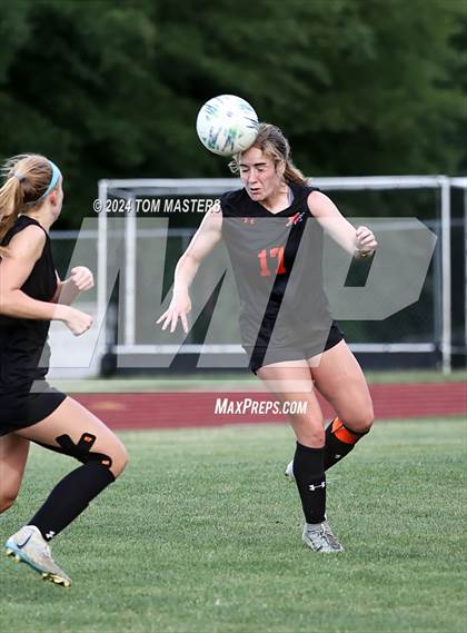 Thumbnail 2 in Mooresville vs. Marvin Ridge (NCHSAA 4A West Region Championship) photogallery.