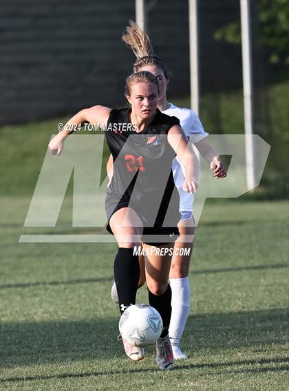 Thumbnail 1 in Mooresville vs. Marvin Ridge (NCHSAA 4A West Region Championship) photogallery.