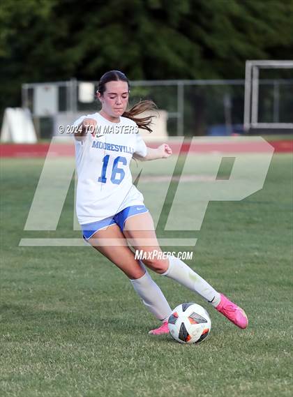 Thumbnail 1 in Mooresville vs. Marvin Ridge (NCHSAA 4A West Region Championship) photogallery.