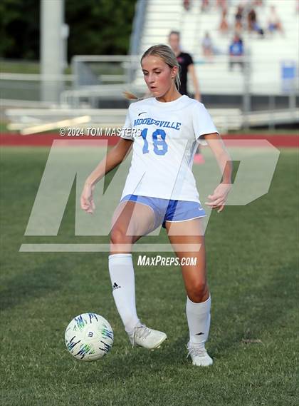 Thumbnail 2 in Mooresville vs. Marvin Ridge (NCHSAA 4A West Region Championship) photogallery.