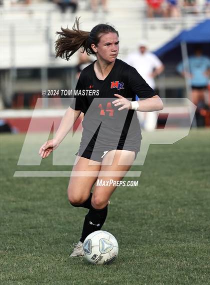 Thumbnail 2 in Mooresville vs. Marvin Ridge (NCHSAA 4A West Region Championship) photogallery.