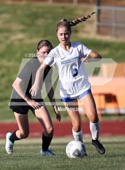 Thumbnail 1 in Mooresville vs. Marvin Ridge (NCHSAA 4A West Region Championship) photogallery.