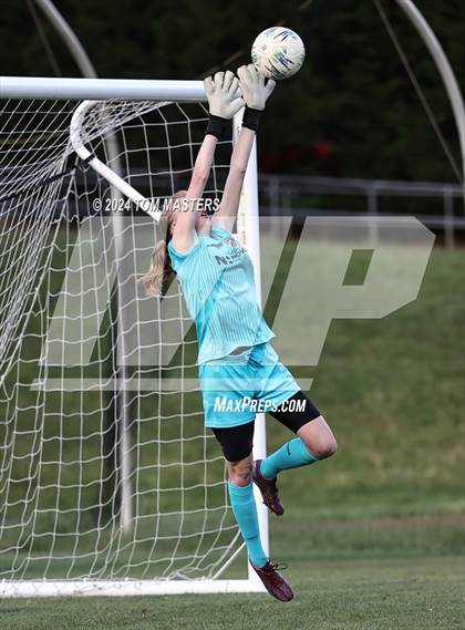 Thumbnail 1 in Mooresville vs. Marvin Ridge (NCHSAA 4A West Region Championship) photogallery.