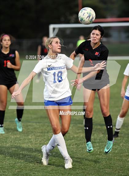 Thumbnail 1 in Mooresville vs. Marvin Ridge (NCHSAA 4A West Region Championship) photogallery.