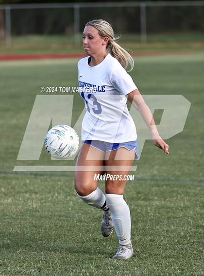 Thumbnail 2 in Mooresville vs. Marvin Ridge (NCHSAA 4A West Region Championship) photogallery.