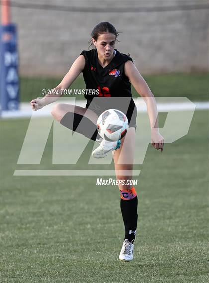 Thumbnail 2 in Mooresville vs. Marvin Ridge (NCHSAA 4A West Region Championship) photogallery.