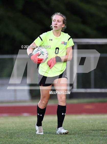 Thumbnail 2 in Mooresville vs. Marvin Ridge (NCHSAA 4A West Region Championship) photogallery.