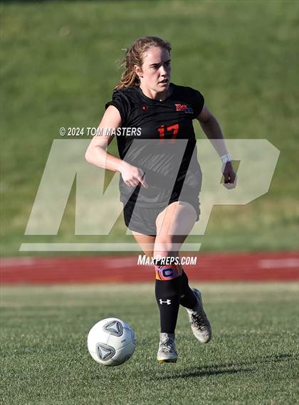 Thumbnail 1 in Mooresville vs. Marvin Ridge (NCHSAA 4A West Region Championship) photogallery.
