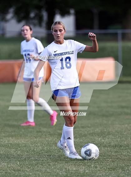 Thumbnail 1 in Mooresville vs. Marvin Ridge (NCHSAA 4A West Region Championship) photogallery.